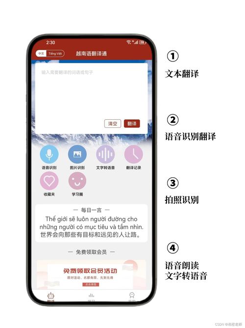好用的越南語(yǔ)翻譯軟件 越南語(yǔ)翻譯通，精準(zhǔn)翻譯與學(xué)習(xí)助手
